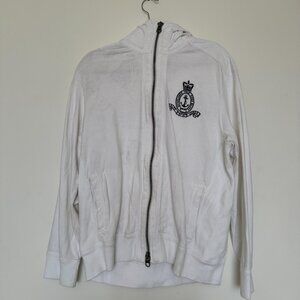White Polo Ralph Lauren XL Full Zip Hoodie